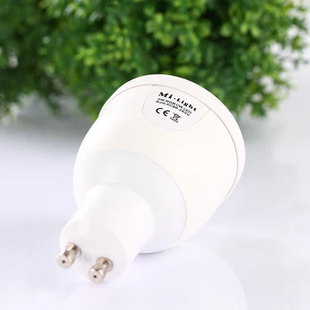 GU10 4W RGBW Lamp 85-265V LED Milight RGB Bulb Spotlight light + Wireless WiFi Remote Controller Box For Party Lighting