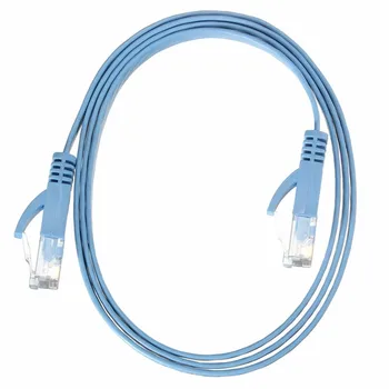 Ethernet CAT6 Internet Network Flat Cable Cord Patch Lead RJ45 For PC Router