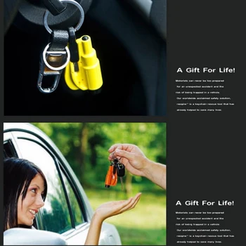 Multi-function Auto Car Window Glasses Breaker Mini Safety Hammer Emergency Seat Belt Cutter Rescue Life-saving Escape Tool