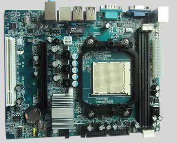 New for ADM C68 motherboard supports AM2 AM3 CPU / DDR2 DDR3 940 pin 1 * pci