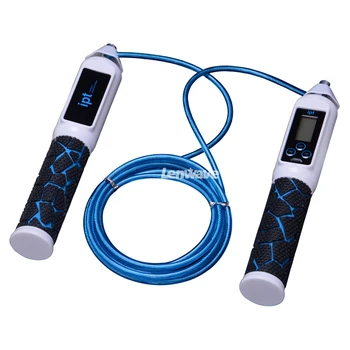 Lenwave Crossfit Skipping Ropes IPT Bluetooth Patent Technology Adjustable Steel Wire Jumping Rope