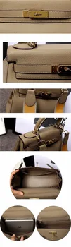 WDPOLO Strapper you Genuine leather handbag wome famous brand design bag shoulder bag female fashion packM1701