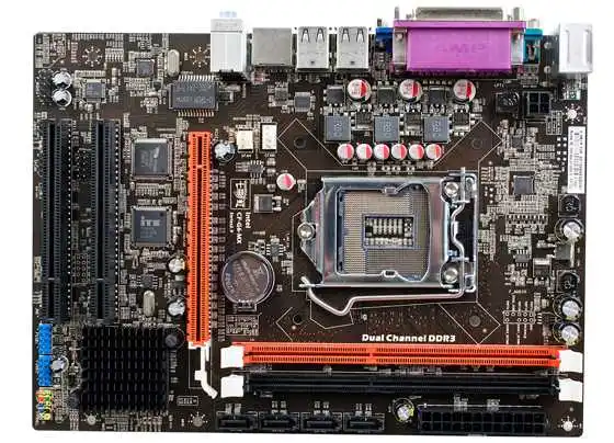 Original authentic for Colorful C.H61P V29 LGA1155 for INTEL H61 1155 motherboard parallel port support