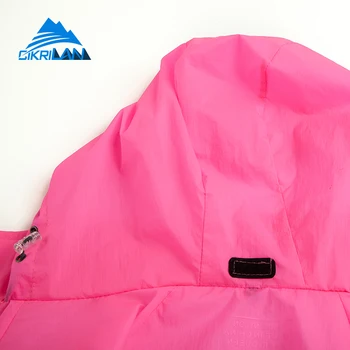4 colors Women Outdoor Sport Summer Sun-protective Ulter-thin Quick Dry Skin Jacket Hiking Camping Rain Coat Chaquetas Jaqueta