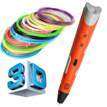 1.75mm ABS/PLA DIY Smart 3D Pen 3D Printing Pen Drawing Pen Printer With Free Filament Creative Gift For Kids Design Painting