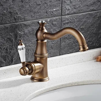 Bathroom faucet antique brass bathroom basin faucet ,Luxury basin sink faucet basin mixer water tap
