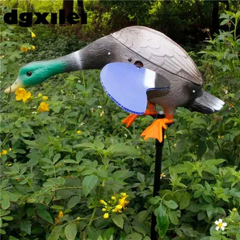 Xilei Wholesale Greece Outdoor Duck Decoy Remote Control 6V Plastic Drake Traps For Hunting With Magnet Spinning Wings