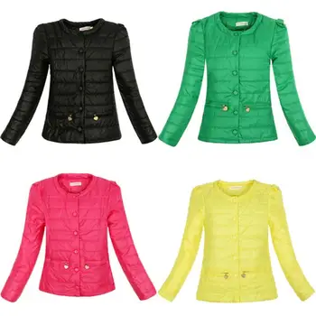 4 Colors Warm Winter Jacket Women 2016 New Fashion Slim Thin O-neck Ladies Parkas Coat Overcoat Plus Size XXL