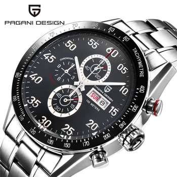 Men Sport Wristwatch Military Watch Relogio Masculino Watches Men Luxury Brand Top Chronograph Quartz Watch Pagani Design