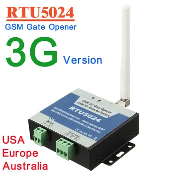 3G version RTU5024 GSM Gate Opener Relay Switch Remote Access Control Wireless Sliding gate Opener App support