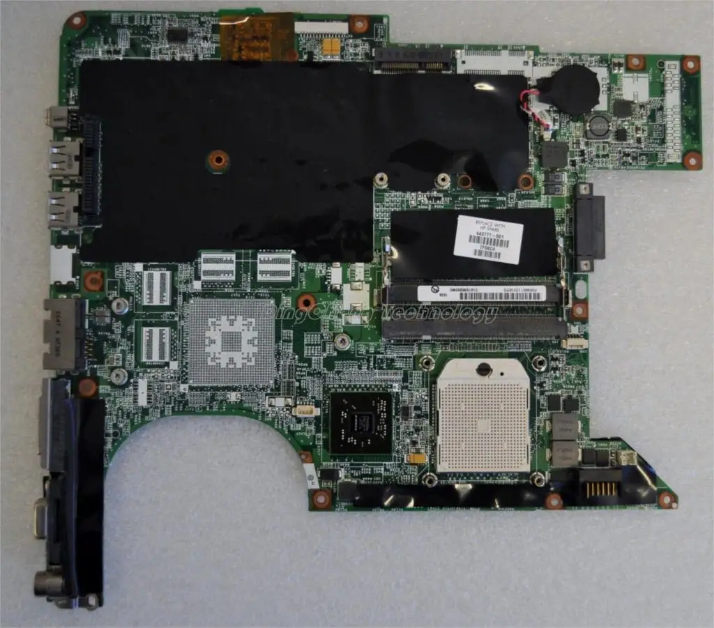 Original laptop Motherboard For hp parviion DV6000 443777-001 for AMD cpu with integrated graphics card tested fully