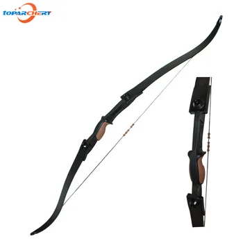 Archery Recurve Bow 25lbs ABS Plastic Slingshot Take down Bow with Double Arrow Rest for Outdoor Hunting Shooting Practice Games