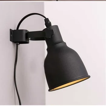 American Industrial Vintage Personally Loft Iron led Adjustable Wall Sconce Lamp Balcony Restaurant Bar Home Lighting Fixture