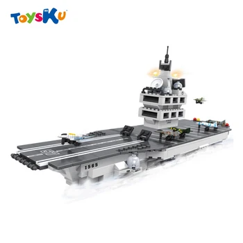 Educational Toys Aircraft Carrier Building Blocks Toys DIY Bricks Toys,Great Gifts for Children