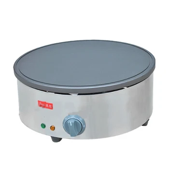1 PC 220V Crepe machinist grasp bread machine single-head electric heating circle non-stick pancake machine