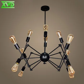 Vintage Spider Feet Shape Iron Indoor Pendant Lamp Coffee House/Dining Hall/Club/Foyer/Shop/Bar,Good Looking Clothing Shop Lamps