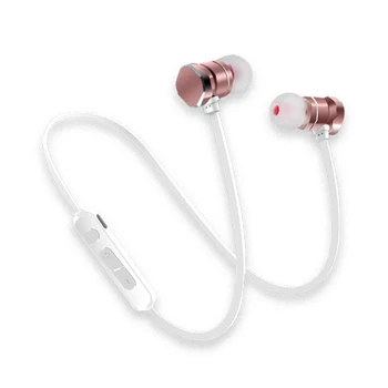Melery X3 Magnet Metal Sports Bluetooth Earphone Wireless Earbud Stereo Headset With Mic