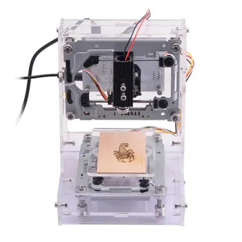 1PC DIY Mini Laser Engraver Laser engraving Machine For Small Artware, Carved Chapter, Rubber Stamp
