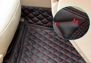 For Toyota RAV4 XA30 2006 - 2012 Accessories Interior Leather Carpets Cover Car Foot Mat Floor Pad 1set