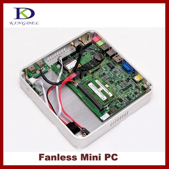 Fanless mini itx pc core i3 5005U Dual Core,Intel HD Graphics 5500,300M WIFI,HDMI,Windows 10 /linux mini pc