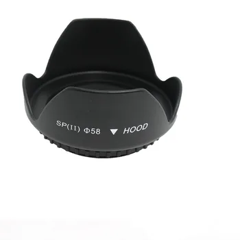 NEW 58 mm Flower Lens Hood +UV Filter +Lens Cap for Canon EOS 400D 550D 500D 600D 1100D Nikon D80 D50 D7000 D3100 DS DSLR