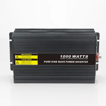 Real power 1000W Car Power Inverter Converter DC 48V to AC 110V or 220V Pure Sine Wave Peak 2000W Power Solar inverters