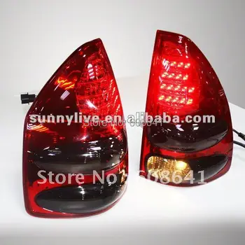 For TOYOTA Prado FJ120 LED Tail Lamp Red Back Type