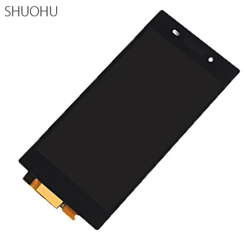 Tested LCD Screen 5.0 inch For Sony Xperia Z1 LCD Touch Digitizer Screen black white Assembly L39 L39H C6902 C6903