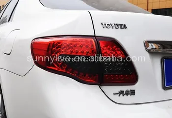 For TOYOTA Corolla Altis LED Tail Lamp 2008-10 Year Red Black Color YZV1