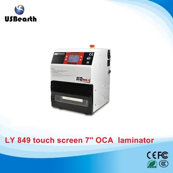 2017 New touch screen LY 849 7 inches LCD OCA laminator moible screen, free tax to EU