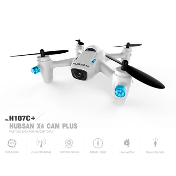 In stock) Hubsan X4 Camera Plus H107C+ (H107C Plus ) 6-axis Gyro RC Quadcopter with 720P Camera RTF 2.4GHz