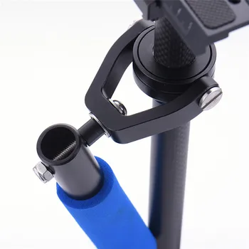 Mini Handheld Handle Grip Camera Stabilizer for Canon Nikon Sony Pentax DSLR Camcorder DV with Quick Release Plate Carbon Fiber