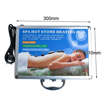Selling! 20pcs/set body Massage stones massage stone set hot stone with heater box ysgyp-nls CE and ROHS