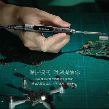 Pen-type MINI Programmable Smart Digital LCD Adjustable temperature Electric Electric soldering iron Soldering station ARM MCU