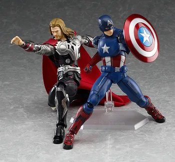 New anime figure toy Figma216 The Avengers Thor Odinson 16CM gift for children