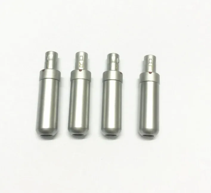 New type 4.5mm tail hole Diameter Male Headphone Plug DIY Earphone Pins For Sennheiser HD800  2pcs /lot