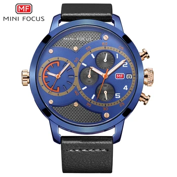 Top fashion brand watches men's quartz watches men's watch waterproof sports military leather watches men relogio masculino