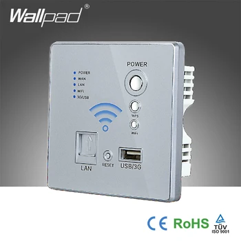 Silver USB Socket Wireless WIFI USB Charging Socket,Wall Embedded Wireless AP Router, 3G WiFi Repeater