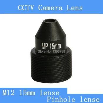 Factory direct surveillance infrared camera pinhole lens 15mm M12 thread CCTV lens
