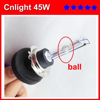 Car headlight HID bulb cnlight 45w ball bulb hid xenon lamp H1 h3 h7 h8 h9 h10 h11 9005 9006 hb4 880 881 for hid kit 12v 24v
