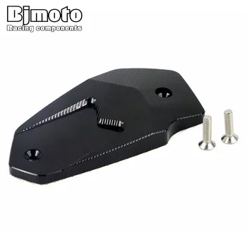 BJMOTO BJMOTO Black CNC Motorcycle Front Brake Reservoir Fluid Oil Cup Cover Cap Pad For Kawasaki Z800 ER6N/F Versys650