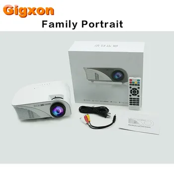 Gigxon - G8005B 2016 projector led mini pocket projector for iphone 6 led projector