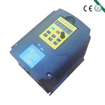 Inverter,1500 watt (1.5KW) , input 220V output 380V Variable Frequency Drive for 1.5KW Motor Speed Control, Drive Capacity: 7KVA