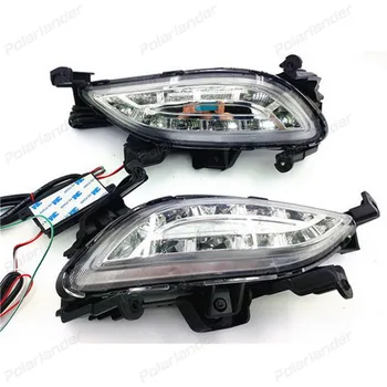 BOOMBOOST 2 pcs auto parts For H/yundai S/onata 2010-2012 daytime running lights car styling