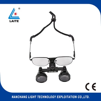Loupes 2.5x surgical loupes microsurgery glasses for dental metal frame BP frame