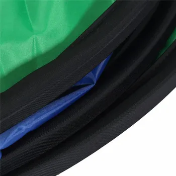 DHL 1.5*2m Collapsible Reflector Green/Blue Popup Backdrop Reversible Studio Screen Background Oval Reflector
