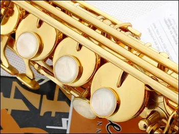 French Selmer High-pitch Bb R54 Soprano Saxophone Straight one B Flat Saxe Musical Instrument sax Saxofone