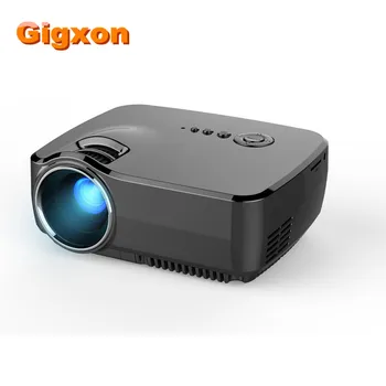 Gigxon-G700 2016 Newest High Lumens Mini Portable Home LED Projector with TV Tuner 800*480p 1200 lumens HDMI VGA