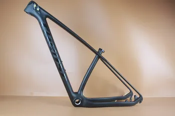 2017 THRUST 29er Mountain Bike Carbon Frame 29 MTB Frame Full Carbon MTB Bike Frame with Frame Clamp Headset 2 Rear Hanger