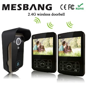 2017 Mesbang villa Wireless ip video door bell system